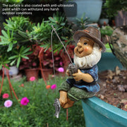 Naughty Gnome Statue for Outdoor Garden Decor Frugal Finds Galore