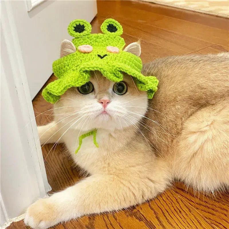 Cute Knit Pet Hat