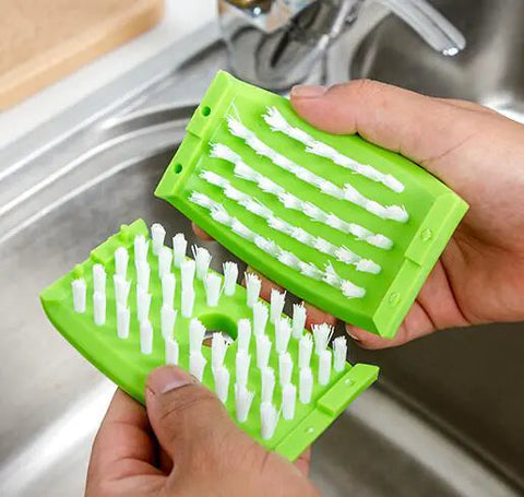 Suction Cup Cleaning Brush for Kitchen Utensils Frugal Finds Galore