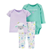 Spring Autumn Baby Clothing Set - 3 Pieces for Infants Frugal Finds Galore