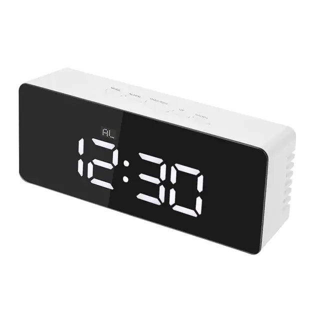 LED Digital Projection Alarm Clock Watch