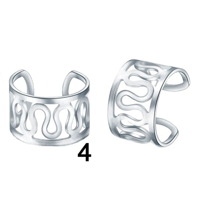 Metal Hair Rings Charms