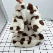 Plush Warm Dog Coat Frugal Finds Galore