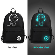 Glow-in-the-Dark Computer Backpack - Music Kid Style Frugal Finds Galore
