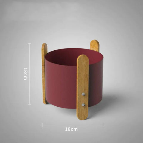 Nordic Iron Planter with Creative Minimalist Design Frugal Finds Galore