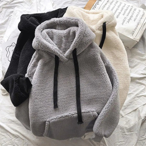 Winter Fluffy Furry Hoodie Frugal Finds Galore