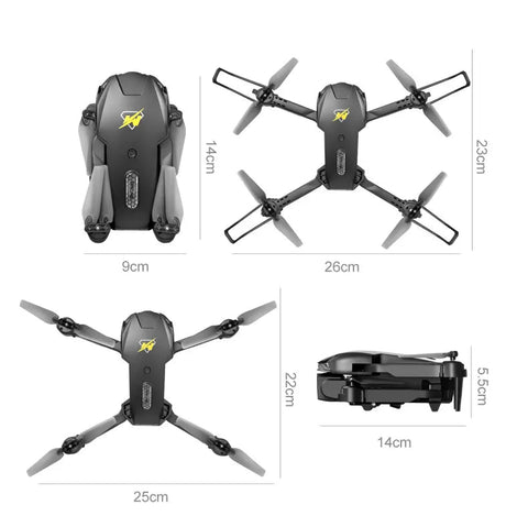 UAV Three Camera HD Drone Frugal Finds Galore