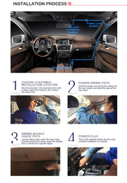 2.7'' Full HD 1080P Dash Cam Car DVR Front & Rear Camera Night Vision G-Sensor Frugal Finds Galore