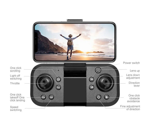UAV Three Camera HD Drone Frugal Finds Galore