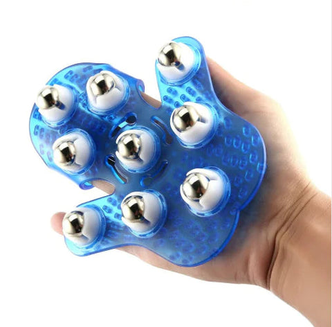 360-Degree Rotating Body Massage Device with Balls Frugal Finds Galore