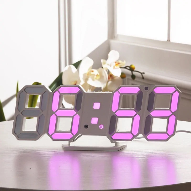 Reloj de pared LED digital