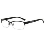Unisex Anti Blue Rays Computer Glasses: Alloy Half Frame Blue Light Coating Eyewear Frugal Finds Galore
