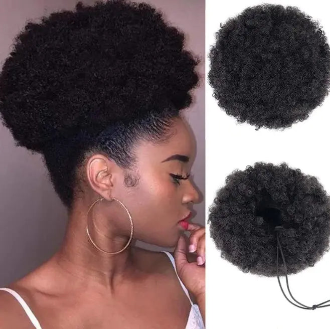 Micro-curly Wig Hair Bag