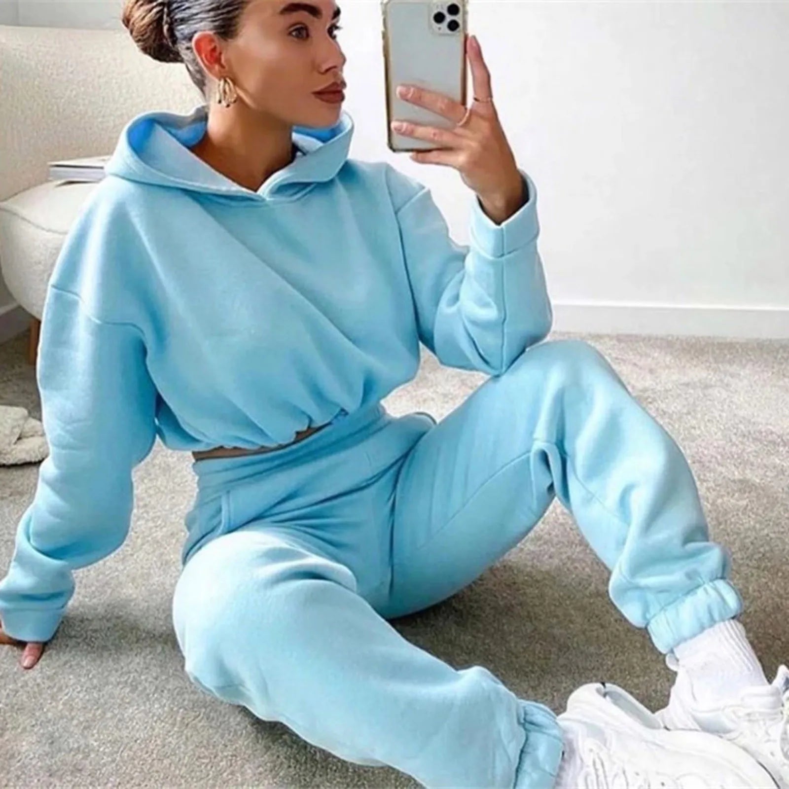 Two Piece Set Women Tracksuit