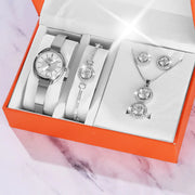 Fashionable Korean Alloy Women's Watch with Diamonds Frugal Finds Galore