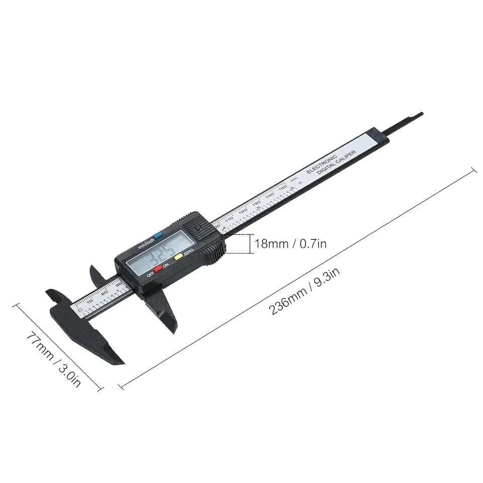 Digital Caliper Micrometer Electronic Measuring Ruler