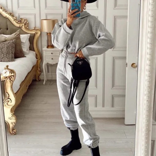 Two Piece Set Women Tracksuit