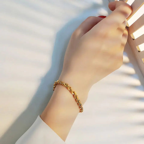 Snake Flat Chain and Square Pearl Chain - Minimalist Style Frugal Finds Galore
