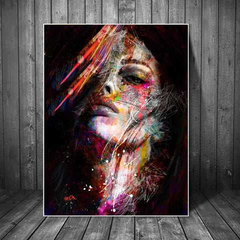 Abstract Figure Canvas Art for Modern Living Room Decor Frugal Finds Galore