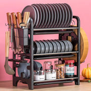 Multi-functional Kitchen Storage for Bowls and Utensils Frugal Finds Galore