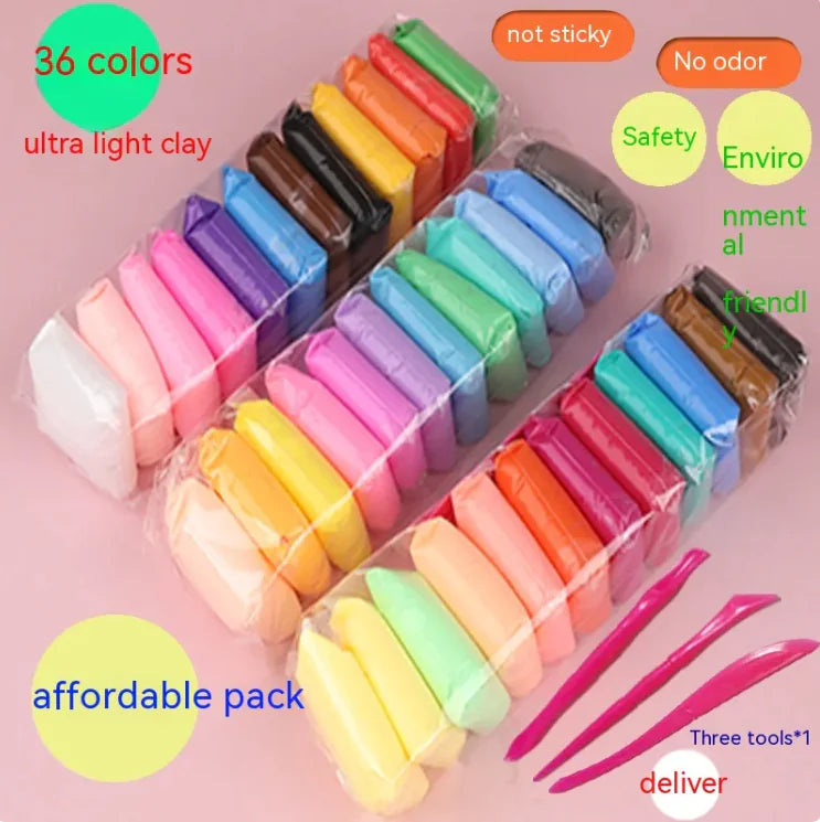 Ultralight Clay Set 12-36 Colors