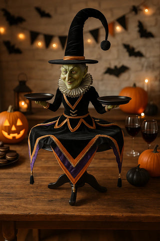 Halloween Witch Tiered Tray Table Frugal Finds Galore