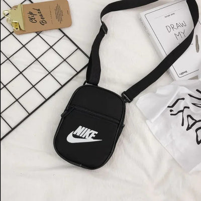 Mini Printed Shoulder Bag - Versatile Black Sports Bag Frugal Finds Galore
