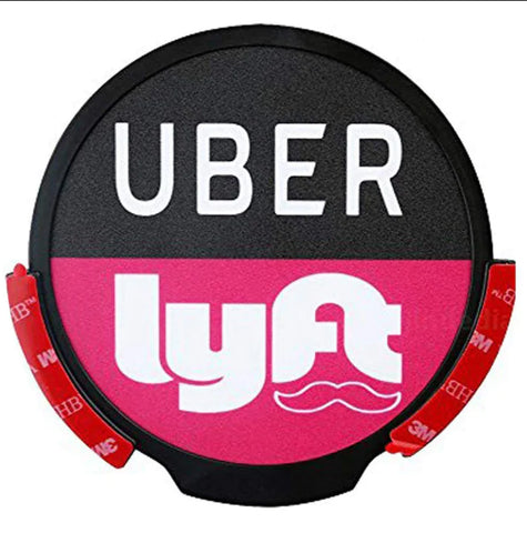 LED Uber Lyft Car Decal Decorative Sticker Frugal Finds Galore