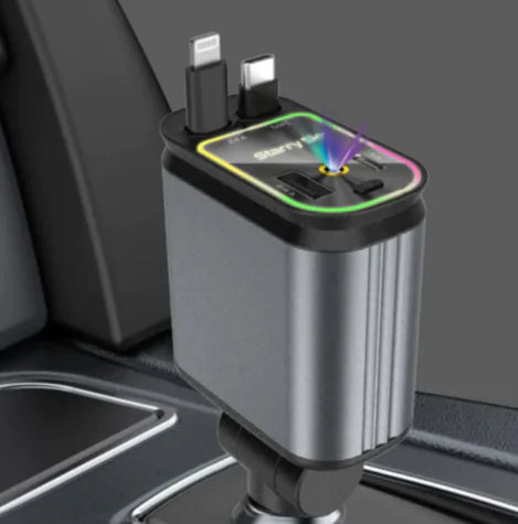4-in-1 Starry Sky Car Charger Frugal Finds Galore