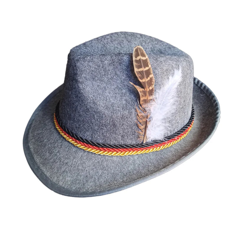 Alpine Hat with Feather