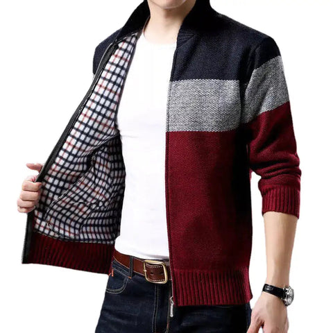Men's Triple Tone Cardigan Frugal Finds Galore