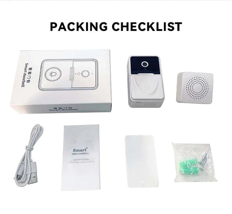 WiFi Smart Doorbell Intercom Video Camera Door Ring Frugal Finds Galore