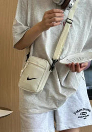 Mini Printed Shoulder Bag - Versatile Black Sports Bag Frugal Finds Galore