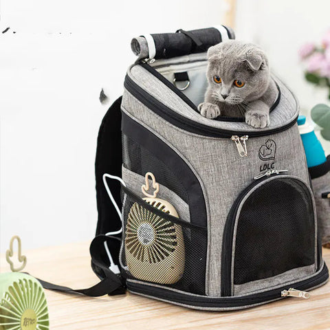 Portable Outdoor Pet Backpack Carrier Frugal Finds Galore