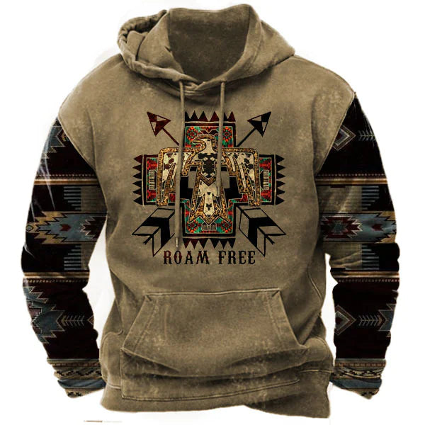 Men's Digital Print Streetwear Sports Hoodie