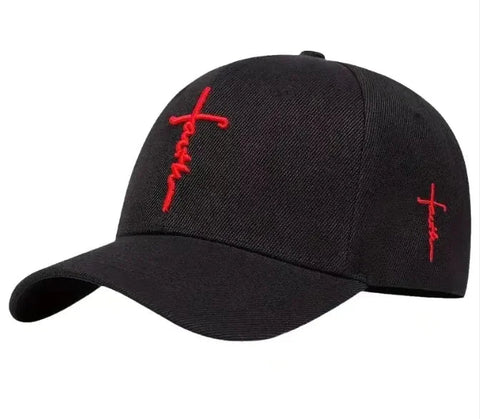 Embroidered Faith Baseball Hat Frugal Finds Galore