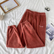 Winter Soft Velvet Pajamas Set Frugal Finds Galore