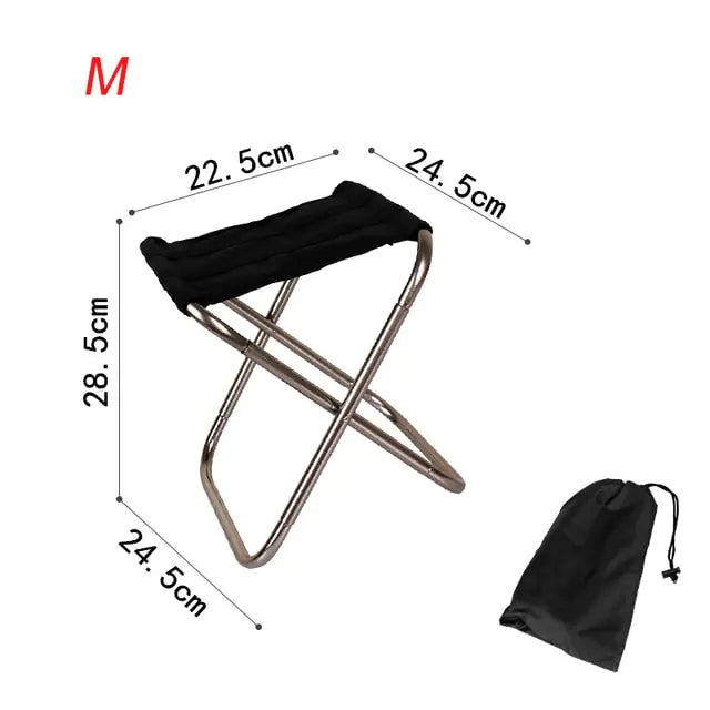 Foldable Aluminium Cloth Camping Chair