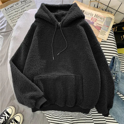 Women's Hooded Sweater in Super Fire Lamb Wool Frugal Finds Galore