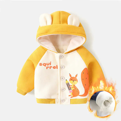 Baby Fleece Hooded Jacket Frugal Finds Galore