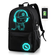Glow-in-the-Dark Computer Backpack - Music Kid Style Frugal Finds Galore