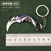 Valorant Merchandise Impression Metal Keychain Frugal Finds Galore