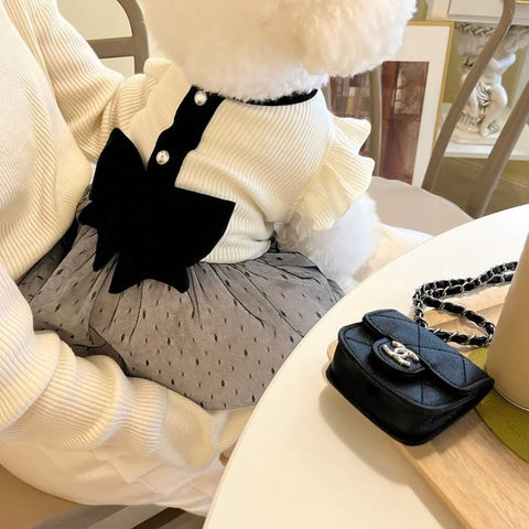 Pet Lace Bow Dress Frugal Finds Galore