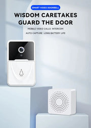 WiFi Smart Doorbell Intercom Video Camera Door Ring Frugal Finds Galore