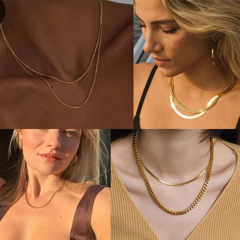 Unisex Cuban Chain Necklace Frugal Finds Galore
