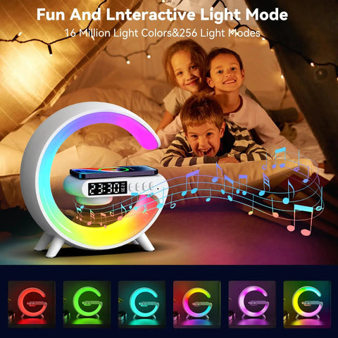Multifunctional Wireless Charger Table Lamp Frugal Finds Galore