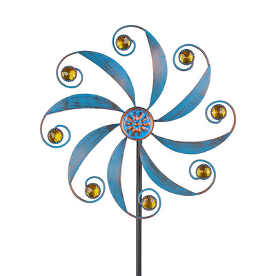 Metal Outdoor Wind Sculptures & Spinners Frugal Finds Galore
