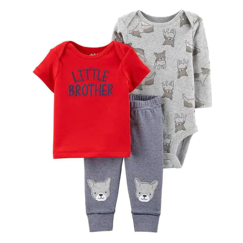 Spring Autumn Baby Clothing Set - 3 Pieces for Infants Frugal Finds Galore