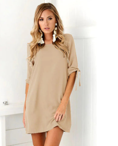 Chiffon Printed Dress - Floral Design Dress Frugal Finds Galore