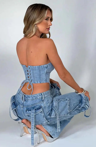 Cargo Denim Jeans Frugal Finds Galore